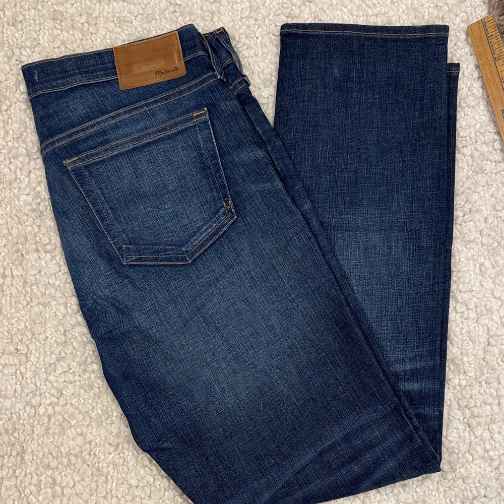 Madewell Men’s Slim Fit Jeans 33x30 Dark Wash Premium Denim